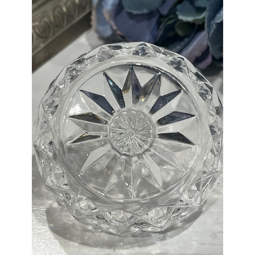 Vintage Zaječar Crystal Ring Holder, 24% Lead Crystal, Hand‎ Cut ring ho… - Picture 6 of 6